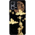 Adasena Oppo Reno 7 4g Kılıf Desenli Baskılı Tpu Rubber Kapak MARS9999 - 001-Renkli