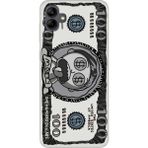Adasena Samsung Galaxy A04 Kılıf Desenli Baskılı Tpu Rubber Kapak 100 Usd - 001-Renkli