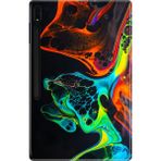 Adasena Samsung Galaxy Tab S10+ Plus SM-X820 12.4" Kılıf Tablet Için Desenli Silikon Kapak - Boyaların Dansı - 001-Renkli