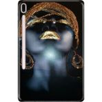 Adasena Samsung Galaxy Tab S7-Fe Lte SM-T737 Kılıf Tablet Için Desenli Silikon Kapak - Ikon Kadın - 001-Renkli
