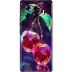 Adasena Tecno Spark 20 Pro Plus+ Kılıf Desenli Baskılı Tpu Rubber Kapak Kristal Kiraz - 001-Renkli