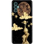 Adasena Tecno Spark 8 Pro Kılıf Desenli Baskılı Tpu Rubber Kapak MARS9999 - 001-Renkli