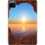 Adasena Xiaomi Redmi Pad 10.6" Kılıf Tablet Için Desenli Silikon Kapak - Cool Manzara - 001-Renkli