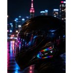 Adat Bluetooth 5.3 Motosiklet Kask Intercom Gürültü Engelleyici Su Geçirmez Kulaklık - Kırmızı