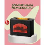 Adat USB Güçlü Ultrasonik Hava Nemlendirici Sessiz Çalışan 270 ml Difüzör - Ahşap Rengi