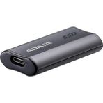 adata 500gb sc750 taşınabilir usb 3.2 gen2 type-c ssd harici harddisk - Siyah