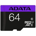Adata AUSDX64GUICL10-RA1 64GB 80MB/s MicroSDXC Hafıza Kartı