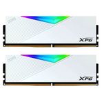 Adata AX5U6000C3032G DCLARWH XPG Lancer RGB 64GB 2x32GB DDR5 6000 MHz CL30 AMD Expo ve Intel XMP 3.0 1.35 V 288-Pin Beyaz Ram Bellek