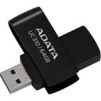 ADATA USB bellek UC310 64 GB Usb3.2 Gen1 Siyah (Black) Flash Bellek
