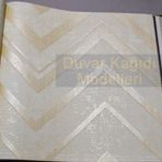 Adawall 1207-3 Octagon Krem 106x10 Duvar Kağıdı