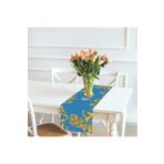 Adawall 140x45 cm Blue Lemon Runner Masa Örtüsü