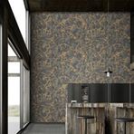 Adawall 1503-5 Vera Koyu Gri 106x1560 Duvar Kağıdı
