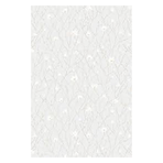 Adawall 7800-1 Beyaz Çiçek Desenli Seven 106x10 Duvar Kağıdı