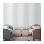 Adawall 8900-1 Ada Kids Gri Çizgili Duvar Kağıdı