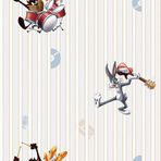 Adawall 8936-1 Ada Kids Looney Tunes Character Duvar Kağıdı