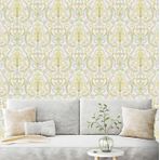 Adawall 9901-4 Tropicano Gri Damask Desen Duvar Kağıdı