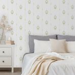 Adawall 9902-4 Tropicano Gri 110x110 Damask Desen Modern Duvar Kağıdı