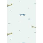 Adawall AA-8907-2 Ada Kids Uçak Desenli Çocuk Odası 10.60 m² Duvar Kağıdı