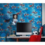Adawall Adakıds Superman Desenli Duvar Kağıdı (10,6M2)