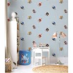 Adawall Home Dc Super Friends Puf - Tek Ebat - Mavi