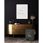 Adawall Home The Bat Puf - Tek Ebat - Siyah