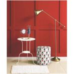 Adawall Home The Sylvester Puf - Tek Ebat - Siyah - Beyaz