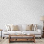 Adawall Muse Koleksiyonu- 25103-1 Kırık Beyaz Dokulu Modern Duvar Kağıdı 1.06x15.6m, 16.5m²