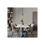 Adawall Omega 23201-4 Koyu Gri Istiridye Desenli Duvar Kağıdı 16,50M2, Gri, 100 X 110