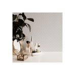 Adawall Omega Koleksiyonu 23208-1 Duvar Kağıdı, Beyaz, 100 X 110