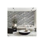 Adawall Roka 23102-6 Modern Mermer Desenli Duvar Kağıdı 16,5 M2, Gri, 106 X 1560