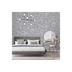 Adawall Roka 23103-4 Mermer Desenli Düz Sade Duvar Kağıdı, Gri, 100 X 110