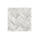 Adawall Roka 23105-1 Tuğla Desenli Beyaz Duvar Kağidi 16,5 M2, Beyaz, 100 X 110