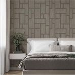 Adawall Roka Koleksiyonu 23108-4 Geometrik Desenli Duvar Kağıdı