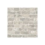 Adawall Roka/Gri Tuğla Desen Duvar Kağidi 23104-2, Gri, 100 X 110