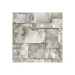 Adawall Roka/Krem Goemetrik Desen Duvar Kağidi 23106-2, Krem, 100 X 110