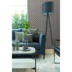 Adawall Seven 3D Yuvarlak Tuğla Desenli Duvar Kağıdı (16,5M2), Gri, 100 X 200