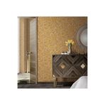 Adawall Seven 7812 Tropik Stilize Yapraklar Desenli Duvar Kağıdı 16,5M2, 7812-5 Açık Kahverengi Altın, 100 X 200