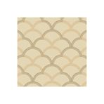 Adawall Seven Basit Dalgalar Desenli Duvar Kağıdı (16,5M2), Bej, 100 X 200