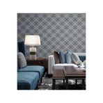 Adawall Seven Basit Dalgalar Desenli Duvar Kağıdı (16,5M2), Koyu,Gri, 100 X 200