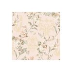 Adawall Seven Çiçek Açan Güller Ve Damask Desenli Duvar Kağıdı (16,5M2), Krem,Pembe, 106 X 10