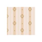 Adawall Seven Neoklasik Gizli Süslemeli Çizgili Duvar Kağıdı (16,5M2), Bej,Açık, 106 X 10