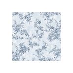 Adawall Tropıcano Çiçek Desenli Trend Duvar Kağıdı (16,5M2), Mavi, 110 X 110