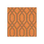Adawall Vera 1502-4 Geometrik Modern Desenli Düz Sade Duvar Kağıdı, Turuncu, 50 X 110