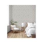 Adawall Vera 1504-3 Siva Desenli/Dokulu Dekoratif Gri Boya Görünümlü 16,5 M2 Duvar Kağidi, Gri, 100 X 110