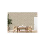Adawall Vera 1504-4 Siva Desenli/Dokulu Dekoratif Bej Boya Görünümlü 16,5 M2 Duvar Kağidi, Bej, 106 X 1560