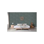 Adawall Vera 1507-5 Yaprak Desenli Duvar Kağıdı 16,5 M2, Yeşil, 100 X 110