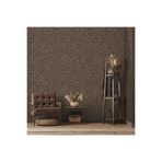 Adawall Vera 1512-4 Koyu Kahverengi 100x110 Duvar Kağıdı