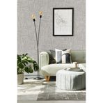 Adawall Vizon Dokulu Silinebilir Nonwoven Vinil Duvar Kağıdı | Muse 25101-2, Açık Vizon, 1.06X15.6M - 16.5M²