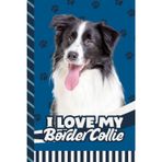 Address and Password Book Combo: Large Print / Discreet / Log Home - Email Addresses - Phone Numbers / Track Birthdays / Web Login Keeper / Great For Seniors / Border Collie - Dog Lover Cover