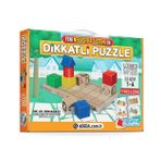 Adeda İlk Adım 2-7 Yaş Dikkatli Puzzle